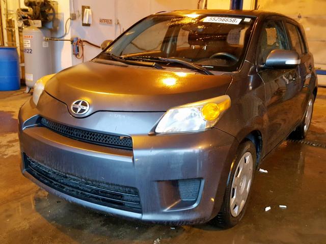 JTKKU10478J002929 - 2008 TOYOTA SCION XD GRAY photo 2