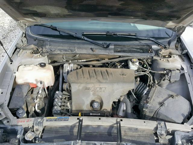 1G4HP52K844140818 - 2004 BUICK LESABRE CU SILVER photo 7