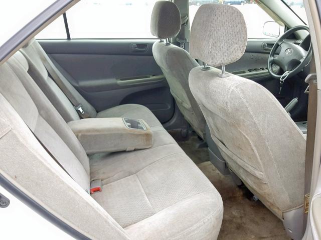 4T1BE32K92U028512 - 2002 TOYOTA CAMRY LE WHITE photo 6