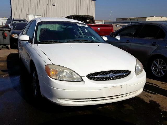 1FAFP55U2YA124152 - 2000 FORD TAURUS SES WHITE photo 1