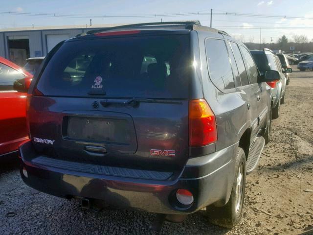 1GKDT13SX32306115 - 2003 GMC ENVOY BLACK photo 4