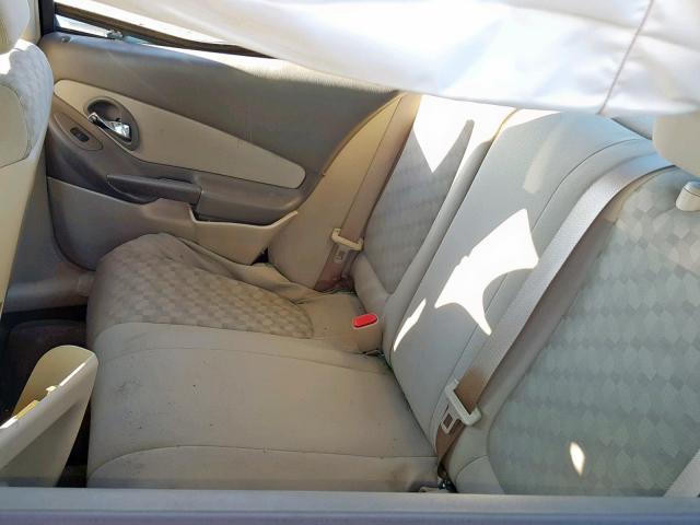 1G1ZT54845F268610 - 2005 CHEVROLET MALIBU LS BLUE photo 6