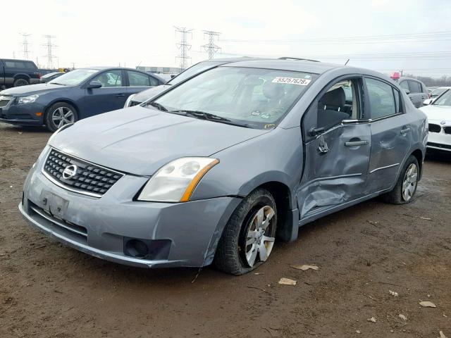 3N1AB61EX7L707165 - 2007 NISSAN SENTRA 2.0 GRAY photo 2