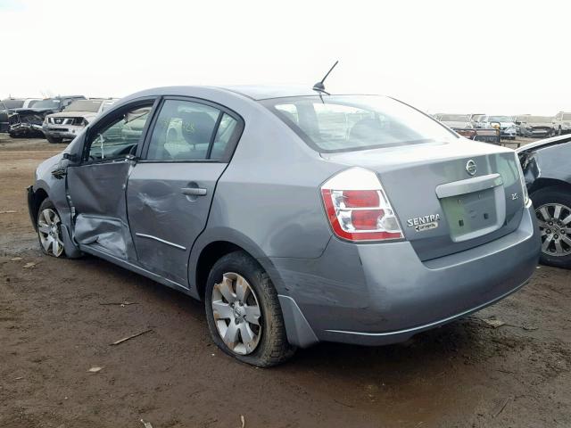 3N1AB61EX7L707165 - 2007 NISSAN SENTRA 2.0 GRAY photo 3