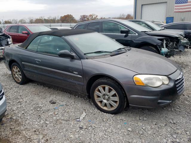 1C3EL55R84N239634 - 2004 CHRYSLER SEBRING LX CHARCOAL photo 1