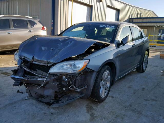 1C3CCBBG2CN306199 - 2012 CHRYSLER 200 TOURIN BLACK photo 2