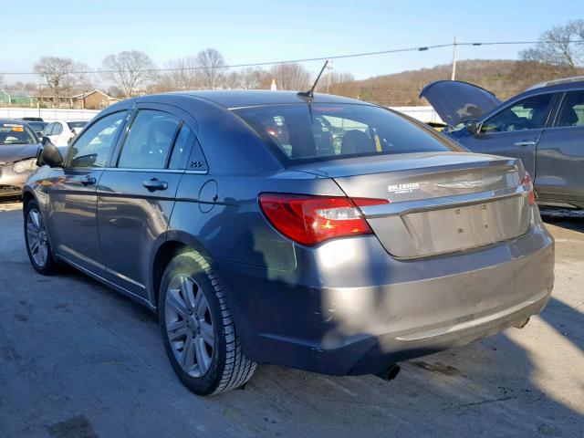 1C3CCBBG2CN306199 - 2012 CHRYSLER 200 TOURIN BLACK photo 3