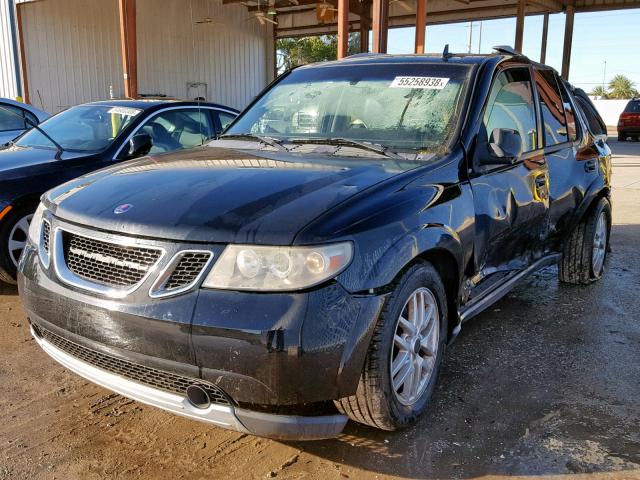 5S3ET13S082802526 - 2008 SAAB 9-7X 4.2I BLACK photo 2