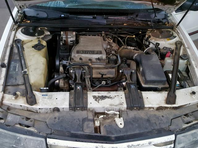 2G1WN54T5M9247631 - 1991 CHEVROLET LUMINA EUR WHITE photo 7