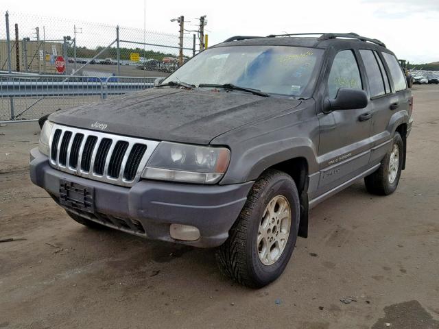 1J4GW48S13C594301 - 2003 JEEP GRAND CHER GRAY photo 2