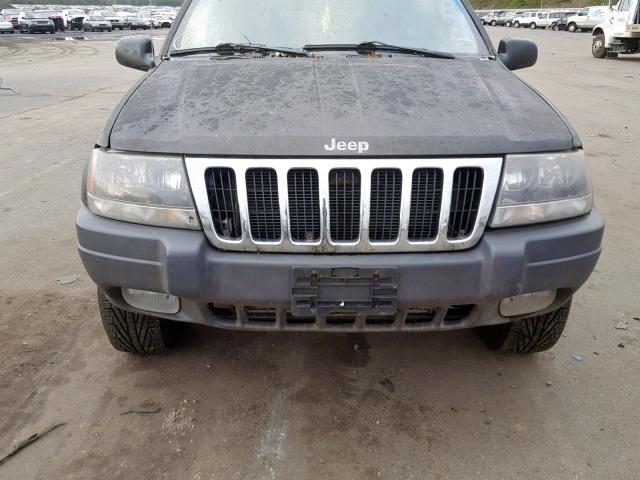 1J4GW48S13C594301 - 2003 JEEP GRAND CHER GRAY photo 7