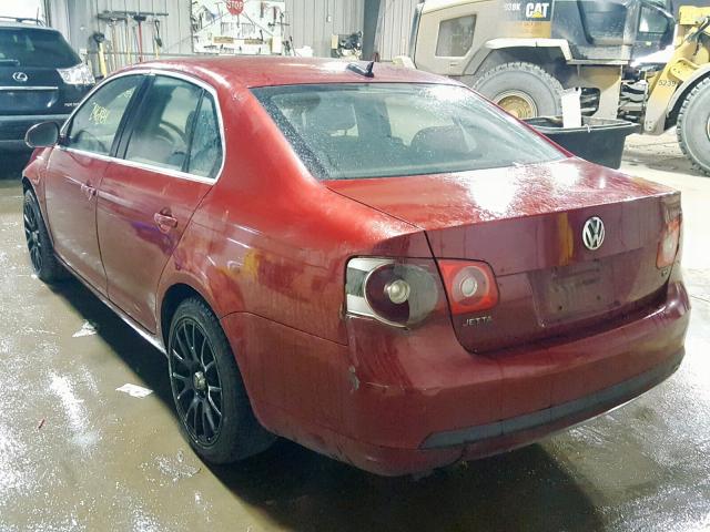 3VWST81K96M795373 - 2006 VOLKSWAGEN JETTA TDI BURGUNDY photo 3