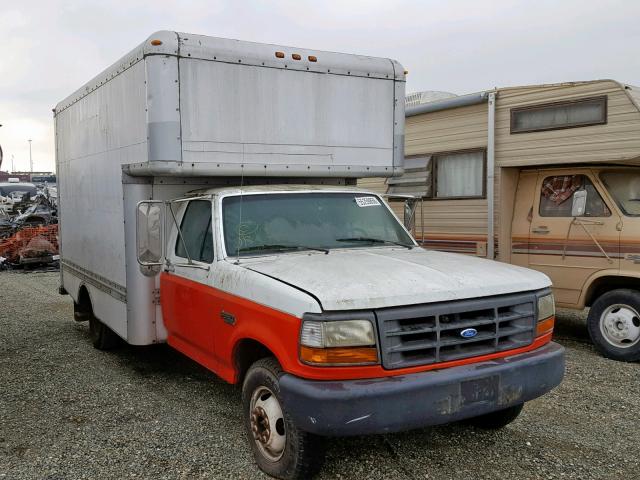 1FDKF37G9TEB00516 - 1996 FORD F350 WHITE photo 1