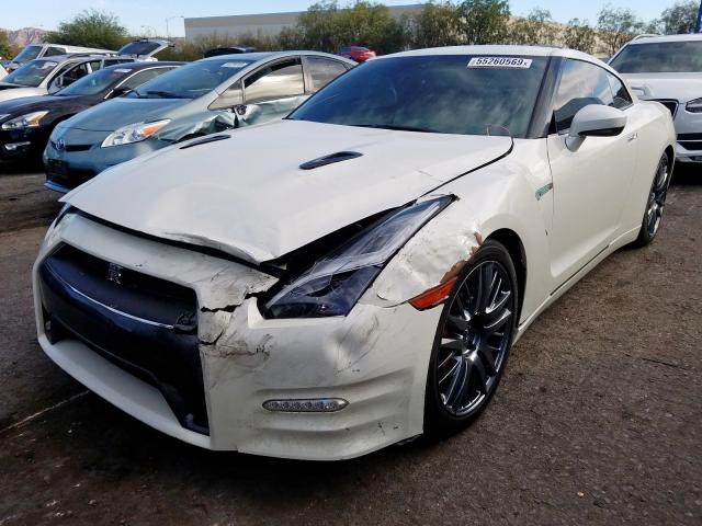 JN1AR5EF5GM290651 - 2016 NISSAN GT-R PREMI WHITE photo 2