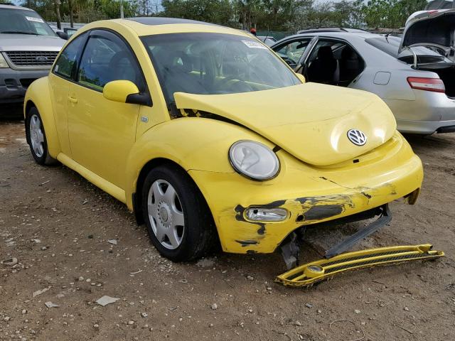 3VWCP21C41M462375 - 2001 VOLKSWAGEN NEW BEETLE Sarı foto 1