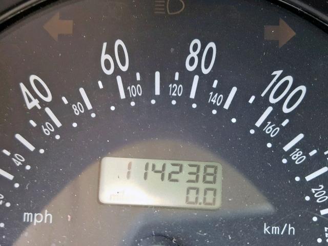 3VWCP21C41M462375 - 2001 VOLKSWAGEN NEW BEETLE Sarı foto 8