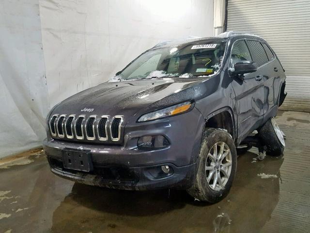 1C4PJMCB3FW659132 - 2015 JEEP CHEROKEE L CHARCOAL photo 2