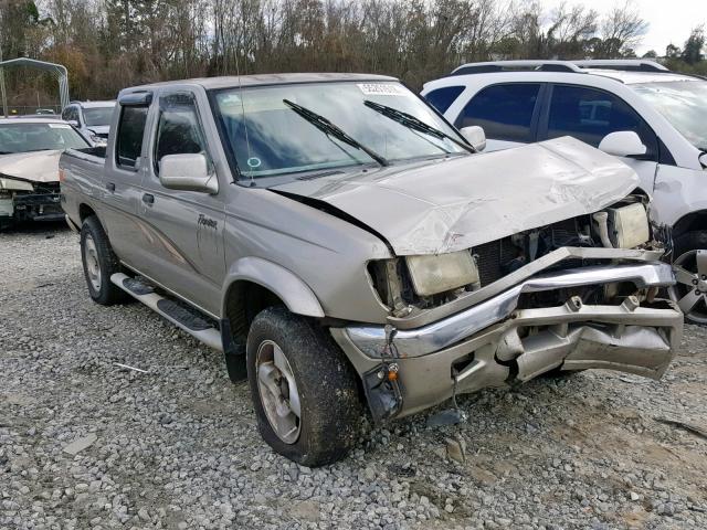 1N6ED27T3YC335427 - 2000 NISSAN FRONTIER C GOLD photo 1