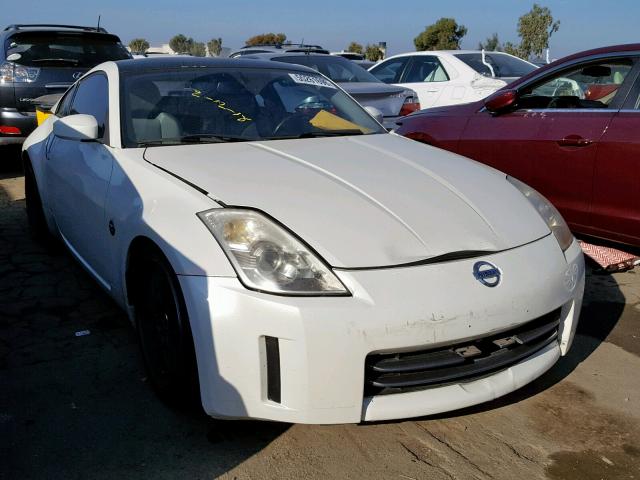 JN1AZ34D56M303773 - 2006 NISSAN 350Z COUPE WHITE photo 1