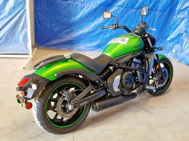 JKAENEA19FDA01416 - 2015 KAWASAKI EN650 A GREEN photo 4