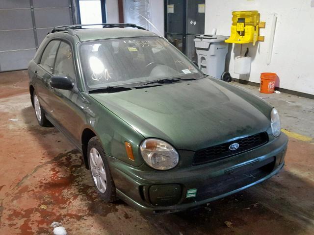 JF1GG65552H831652 - 2002 SUBARU IMPREZA TS GREEN photo 1