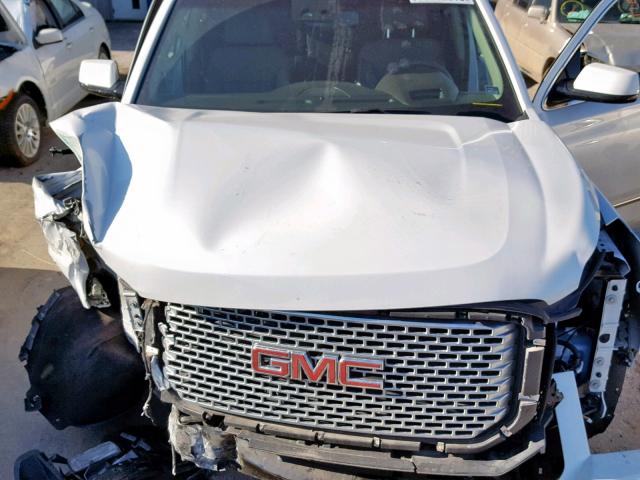 1GKS2CKJ8HR178924 - 2017 GMC YUKON DENA WHITE photo 7