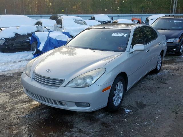 JTHBA30G245001856 - 2004 LEXUS ES 330 SILVER photo 2