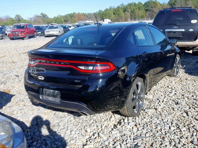 1C3CDFEB6GD623886 - 2016 DODGE DART GT BLACK photo 4