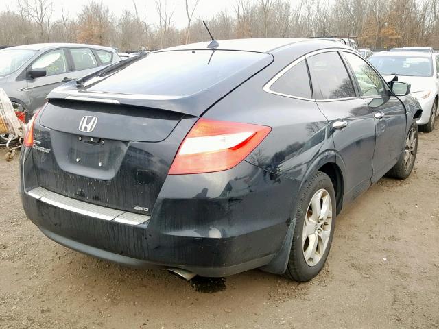 5J6TF2H57BL003075 - 2011 HONDA ACCORD CRO BLACK photo 4