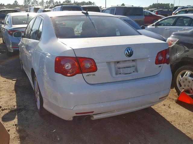 3VWSF71K36M785116 - 2006 VOLKSWAGEN JETTA 2.5 WHITE photo 3