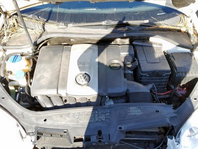 3VWSF71K36M785116 - 2006 VOLKSWAGEN JETTA 2.5 WHITE photo 7