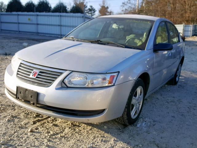 1G8AJ55F97Z175052 - 2007 SATURN ION LEVEL SILVER photo 2