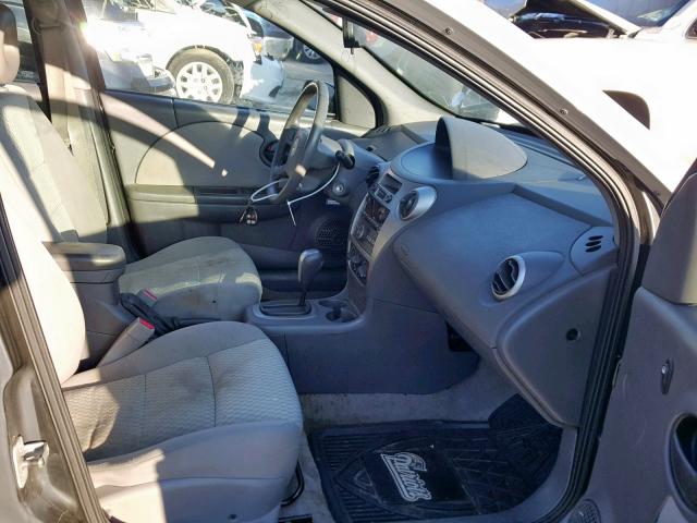 1G8AJ55F97Z175052 - 2007 SATURN ION LEVEL SILVER photo 5