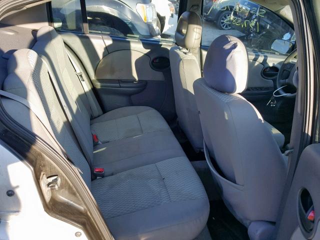 1G8AJ55F97Z175052 - 2007 SATURN ION LEVEL SILVER photo 6
