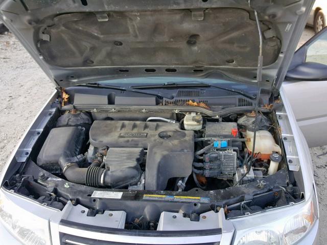 1G8AJ55F97Z175052 - 2007 SATURN ION LEVEL SILVER photo 7