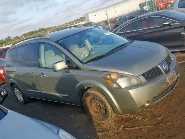 5N1BV28U36N106611 - 2006 NISSAN QUEST S GREEN photo 1