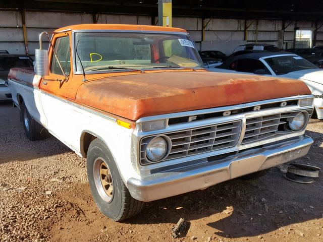 F10YRS83362 - 1974 FORD F100 TWO TONE photo 1