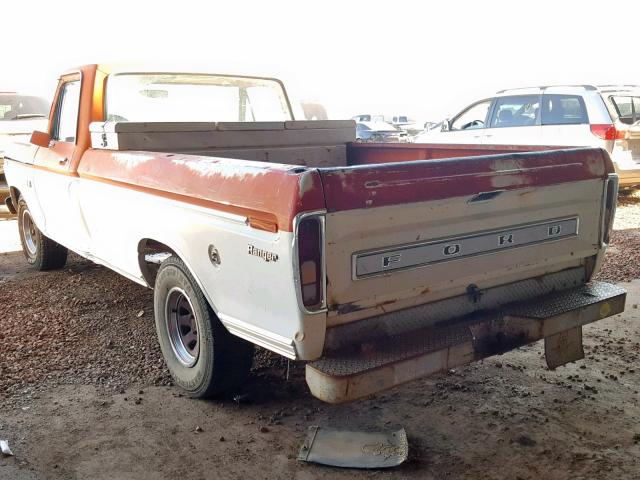 F10YRS83362 - 1974 FORD F100 TWO TONE photo 3