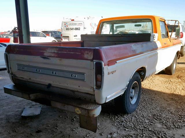 F10YRS83362 - 1974 FORD F100 TWO TONE photo 4
