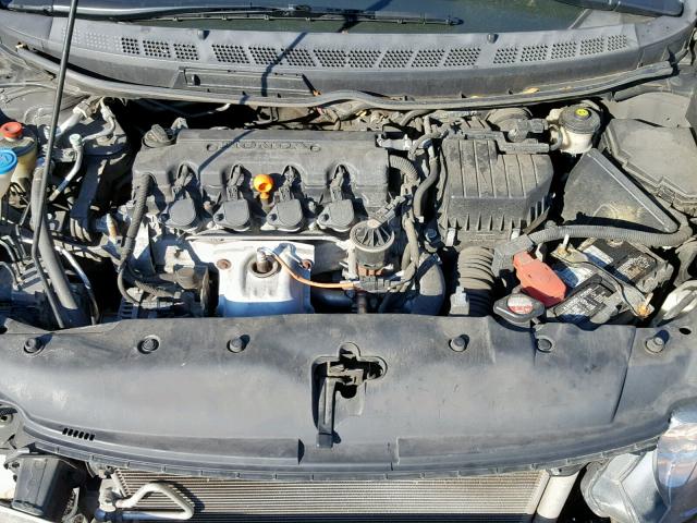 2HGFA16999H521957 - 2009 HONDA CIVIC EXL GRAY photo 7