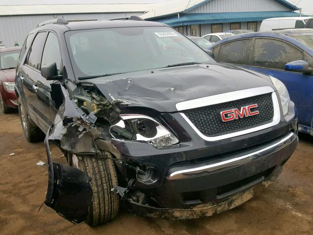 1GKKVNED2CJ298833 - 2012 GMC ACADIA SLE BLACK photo 1