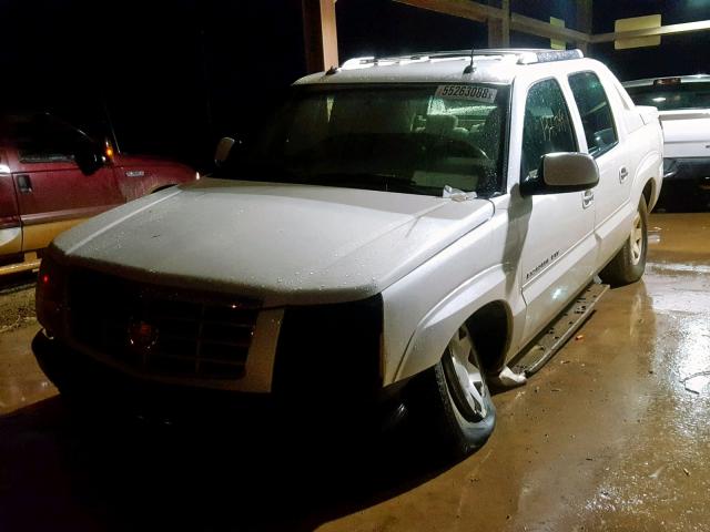 3GYEK63N63G186096 - 2003 CADILLAC ESCALADE E WHITE photo 2