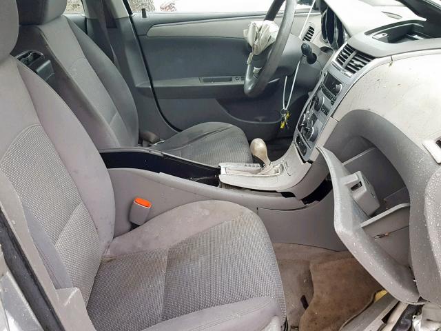 1G1ZG57N394188691 - 2009 CHEVROLET MALIBU LS Gümüş foto 5