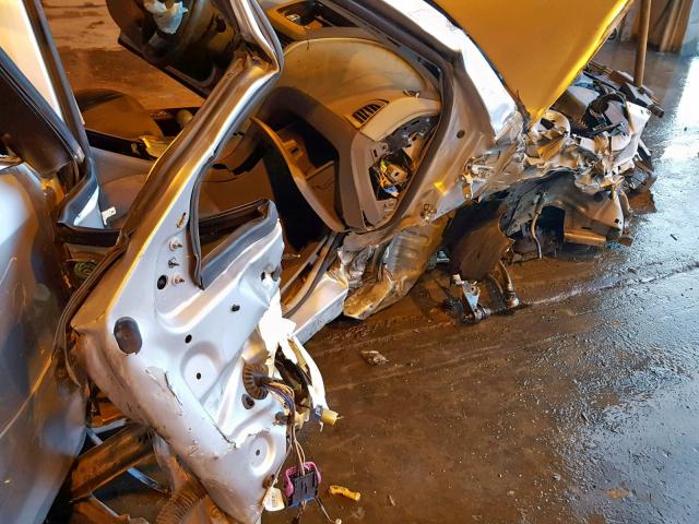 1G1ZG57N394188691 - 2009 CHEVROLET MALIBU LS Gümüş foto 9