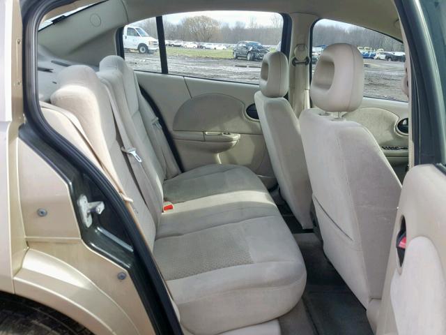1G8AL55F56Z135821 - 2006 SATURN ION LEVEL GOLD photo 6