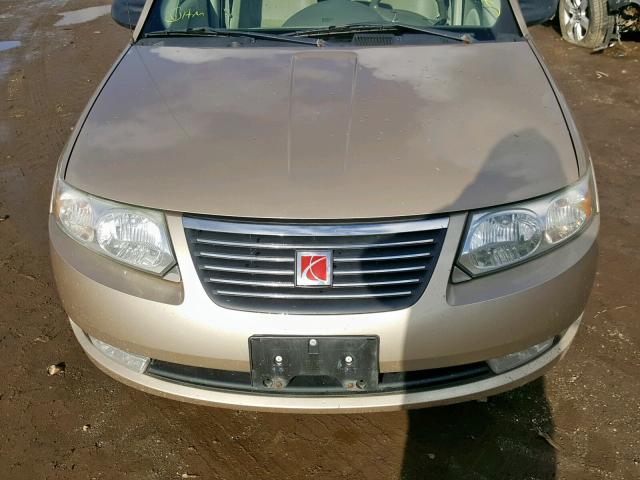 1G8AL55F56Z135821 - 2006 SATURN ION LEVEL GOLD photo 9