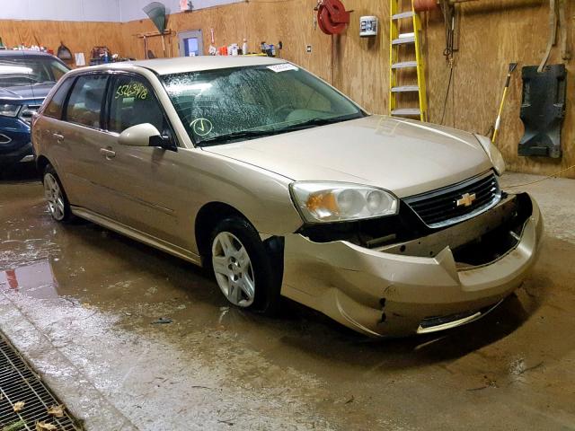 1G1ZT61806F212109 - 2006 CHEVROLET MALIBU MAX GOLD photo 1
