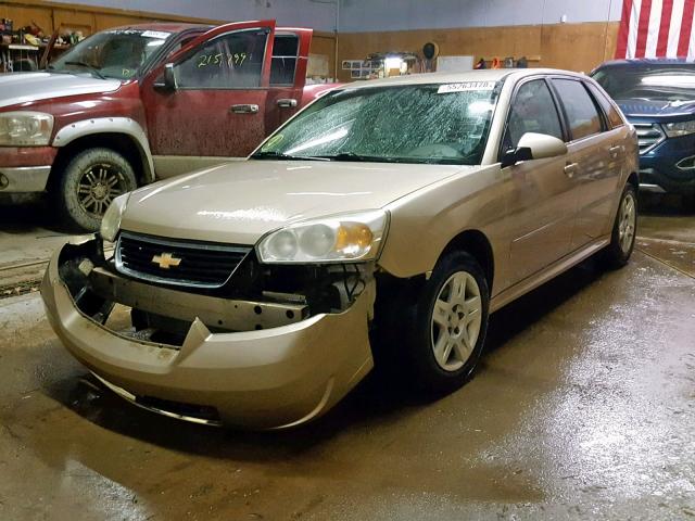 1G1ZT61806F212109 - 2006 CHEVROLET MALIBU MAX GOLD photo 2