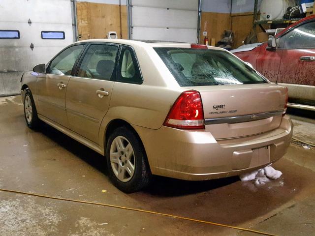 1G1ZT61806F212109 - 2006 CHEVROLET MALIBU MAX GOLD photo 3