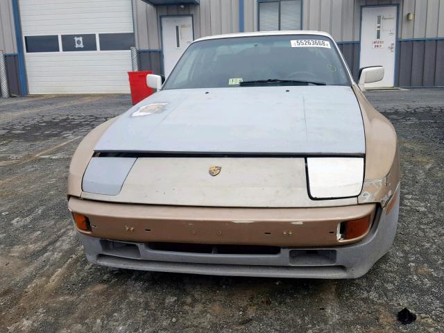 WP0AA0943GN460869 - 1986 PORSCHE 944 WHITE photo 9